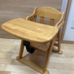 木製 ロータイプ 子供椅子【取引中】