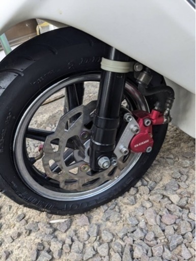 美品 ライブディオ LIVE DIO ZX(規制前前期) ローダウン&リアタイヤ大径化