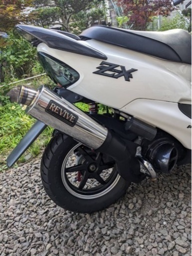 美品 ライブディオ LIVE DIO ZX(規制前前期) ローダウン&リアタイヤ大径化