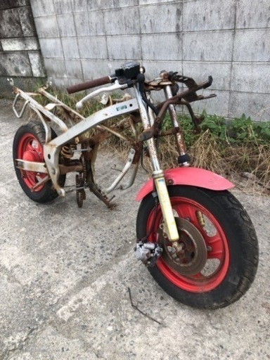 ヤマハ　YSR50     書類付フレーム足廻りセット