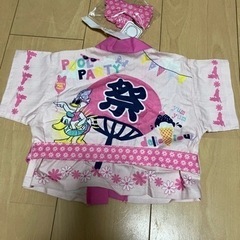 新品)ベビー服 甚平 祭り70cm ディズニーシリーズ