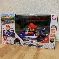 新品！定価9328円を800円で。ラジコン 1/18 マリオカー...