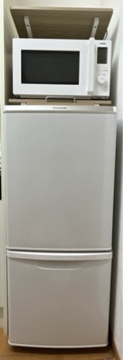【7月15日まで】冷蔵庫 NR-BW14DJ-W 電子レンジDR-F281 他家具3点