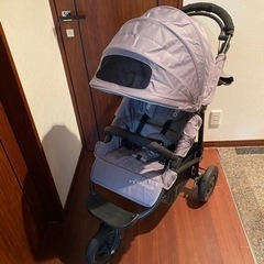 3枚クッションシート付き他備品付き エアバギーココブレーキ希少グレー
