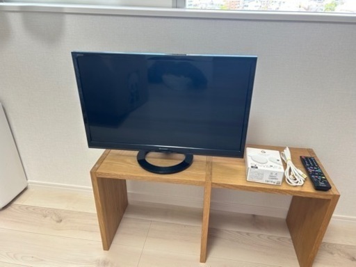 【同梱不可】 ※購入者決まりました。24型液晶テレビ　AQUOS Chromecast付き  液晶テレビ