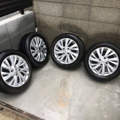 (決まりました)155/65R14タイヤSUZUKI純正ホイール...