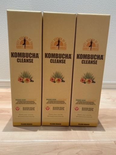 【新品・未開封】コンブチャクレンズ720ml 3本