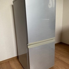 シャープ 2ドア 冷蔵庫 137L 2017年製