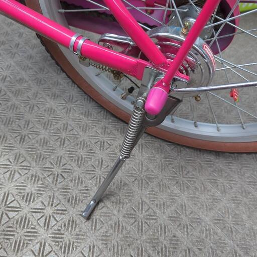 【引渡完了】女の子用自転車18インチ　ピンク