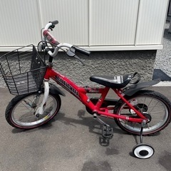 子供用自転車　補助輪新品