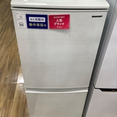 2ドア冷蔵庫 SHARP SJ-D14E-W 2019年製 137L 入荷致しました！