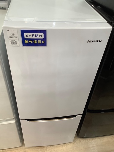 2ドア冷蔵庫 Hisense HR-D15C 2020年製 150L 入荷致しました！