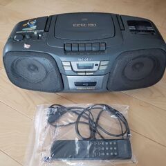 中古　CDラジカセ　訳あり