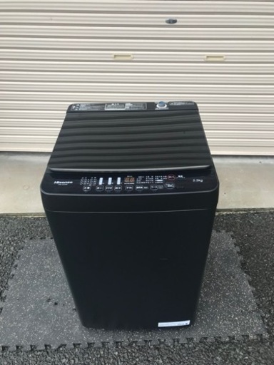 ハイセンス 全自動電気洗濯機 5.5kg HW-G55EK 2022年製
