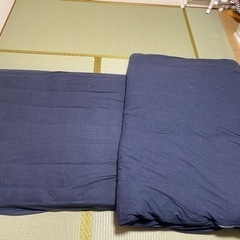 ニトリ寝具セット(枕はありません)シーツ付きシングルサイズ