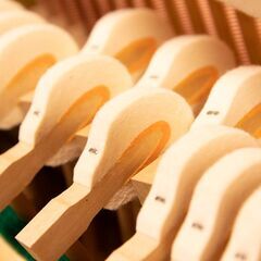 中古ピアノ　ヤマハ U10A Sand Dune Beige (1993年製)