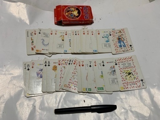 Nintendo初代のポケットモンスター赤のトランプ ポケットモンスター