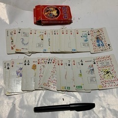 Nintendo初代のポケットモンスター赤のトランプ