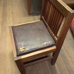 木製椅子②