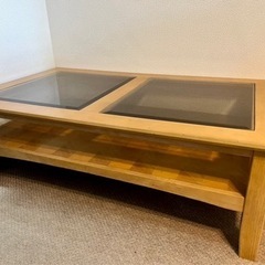 センターテーブル　/大塚家具購入(天板:ガラス)