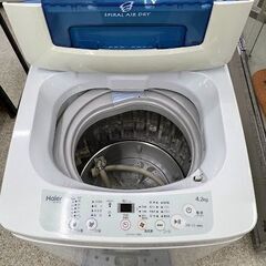 Haier 全自動洗濯機 4.2kg JW-K42M 2018年製