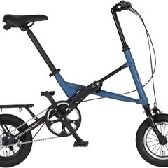 【美品】超小型！縦置き可能折り畳み自転車