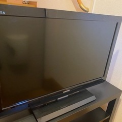 TOSHIBA 液晶テレビ　REGZA レグザ　32インチ　テレビ台付