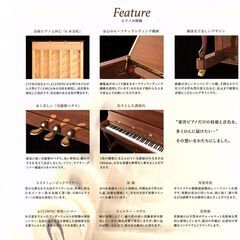 【秋のピアノフェア　】新品展示品アポロA123WNC　日本製