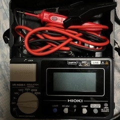 絶縁抵抗計を売ります。