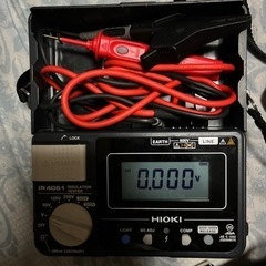 絶縁抵抗計を売ります。