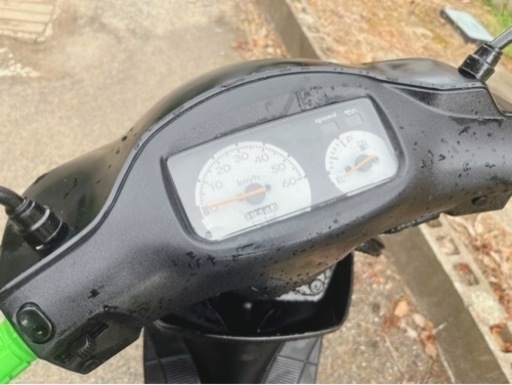 早い者勝ち!!!】スズキ レッツ2 CA1PA 走行距離 3944km ブラック塗装