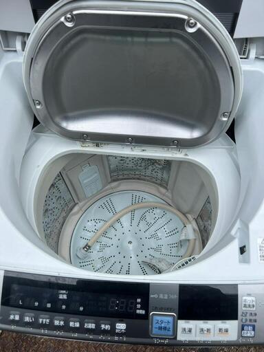 HITACHI 洗濯機乾燥機　配送設置可能