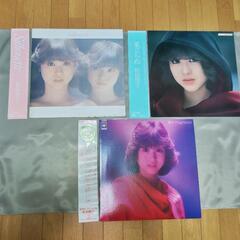 【終了しました】松田聖子LPレコード盤　3枚セット「シルエット」...