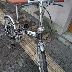 Ville[ヴィレ]20吋 折り畳み自転車 外装6段/グレー