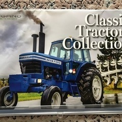クラシック　トラクターのカレンダー