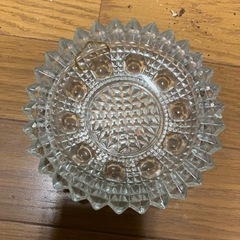 昭和レトロ　ガラス灰皿