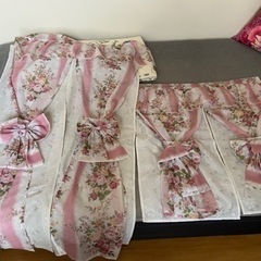 姫系 暖簾 2枚セット