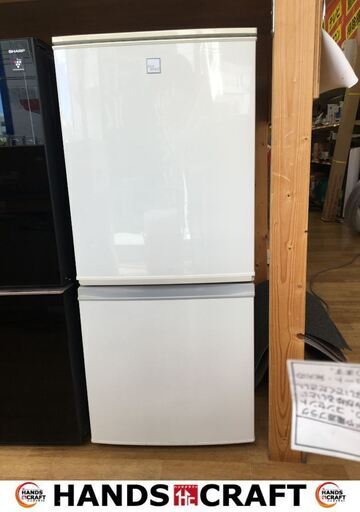シャープ　SJ-14E5-KW　2018年製　冷蔵庫　中古品　137ℓ　【ハンズクラフト宜野湾店】