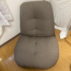 【ネット決済】座椅子　ポケットコイル　リクライニングチェア　タン...