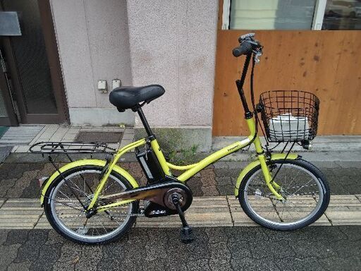 [Panasonic] Sugar Drop(シュガードロップ)20吋 電動アシスト小径自転車 6.6Ahバッテリー+充電器(ピスタチオ)