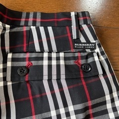 バーバリーブラックレーベル☆ノバチェック柄ハーフパンツ