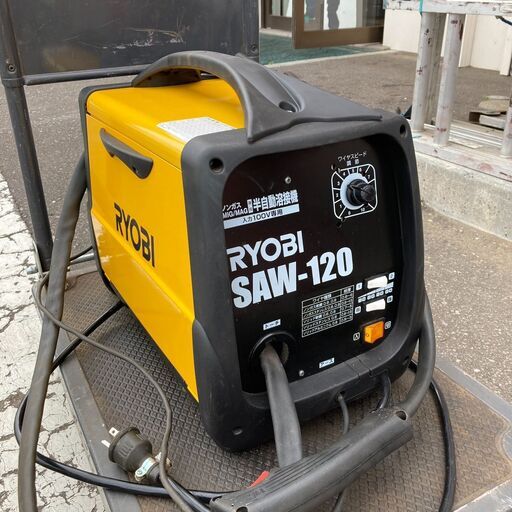 動作OK】【店頭引取限定】RYOBI リョービ 半自動溶接機 SAW-120 動作OK】【店頭引取限定】RYOBI リョービ 半自動溶接機 SAW-120