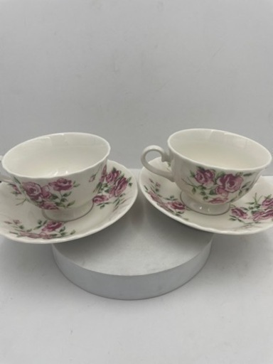 【‼️超美品‼️】クラシックローズカップソーサーセット