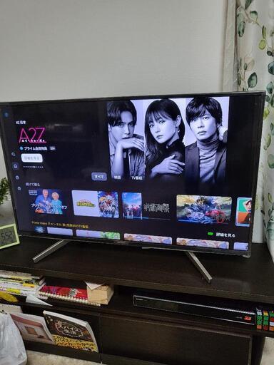 SONY　テレビ　ブラビア　43型　Netflix　4K対応　YouTuber