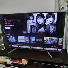 SONY　テレビ　ブラビア　43型　Netflix　4K対応　Y...