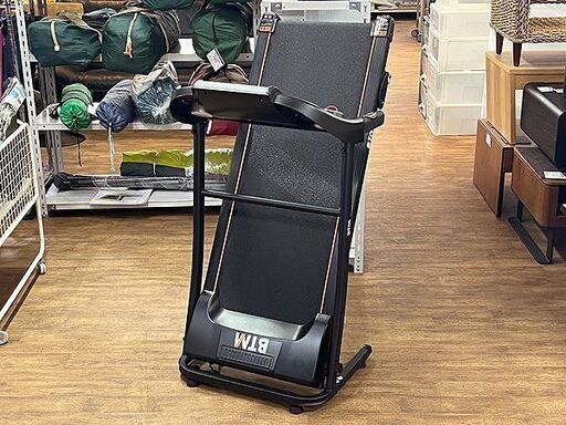 Y)北大前! 札幌 引取 BTM ルームランナー MS189058 2018年製 ブラック