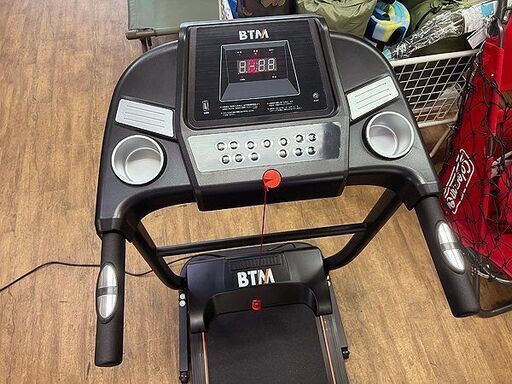 電動ルームランナー　BTM 2018年製 Y)北大前! 札幌 引取 BTM ルームランナー MS189058 2018年製 ブラック