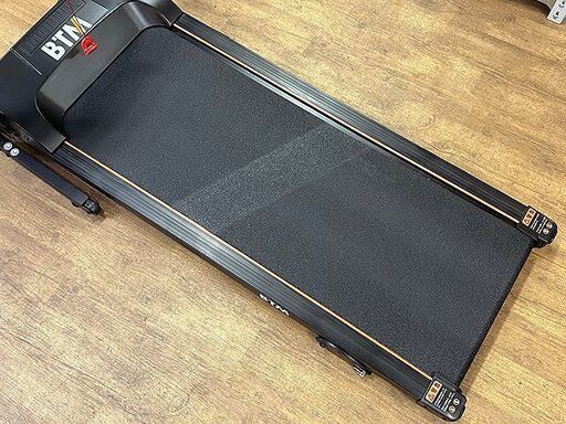 Y)北大前! 札幌 引取 BTM ルームランナー MS189058 2018年製 ブラック