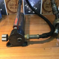 イズミ HP-180N 手動油圧ポンプ 中古品 ケース/コマ付 【ハンズ