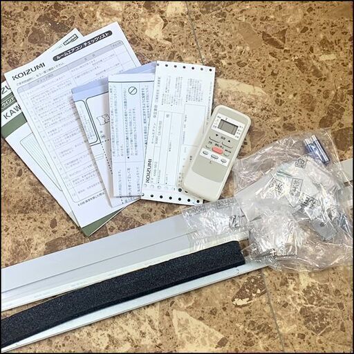 コイズミ 窓用エアコン KAW-1612 2021年製 4-6畳用 冷房除湿専用